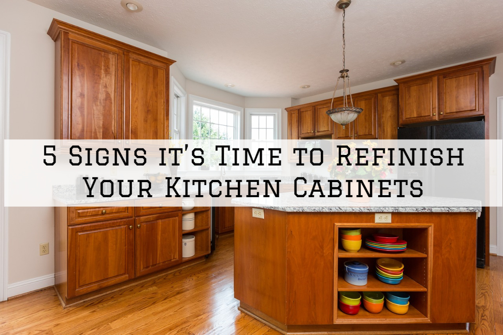 5 Signs it’s Time to Refinish Your Kitchen Cabinets in West Chester PA