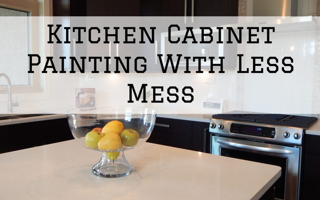 Kitchen Cabinet Painting With Less Mess in Unionville, PA