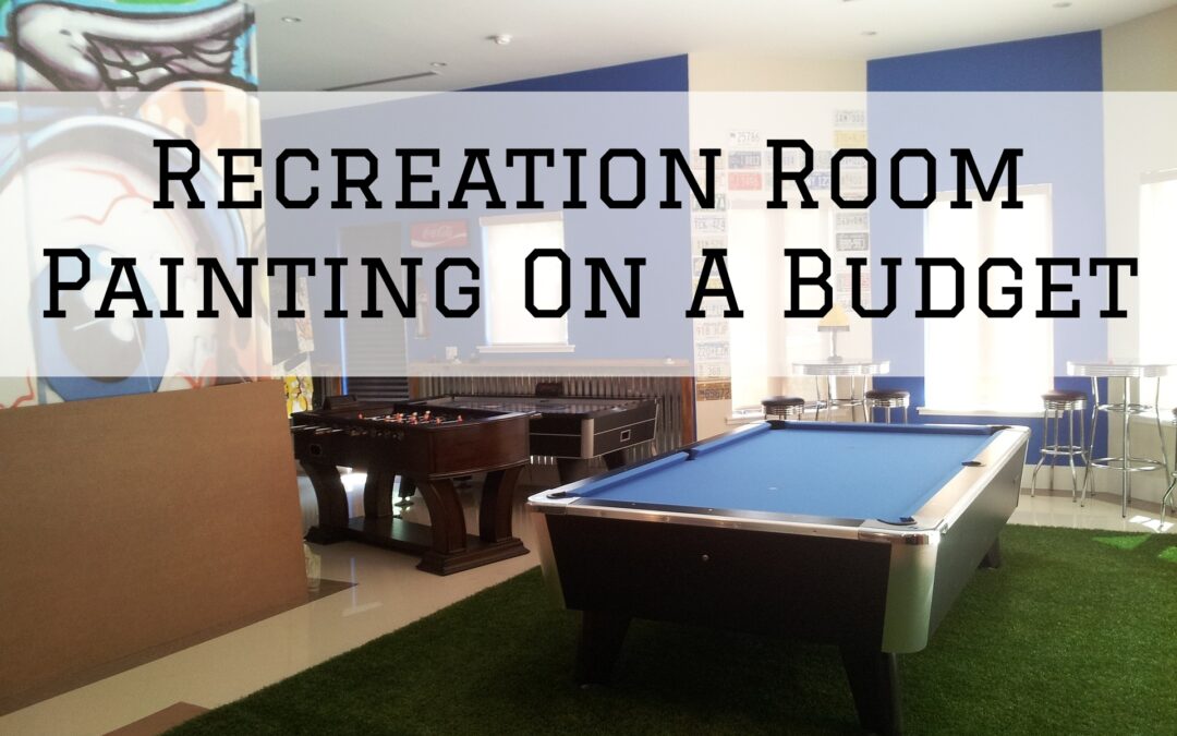 Recreation Room Painting On A Budget In Pocopson, PA