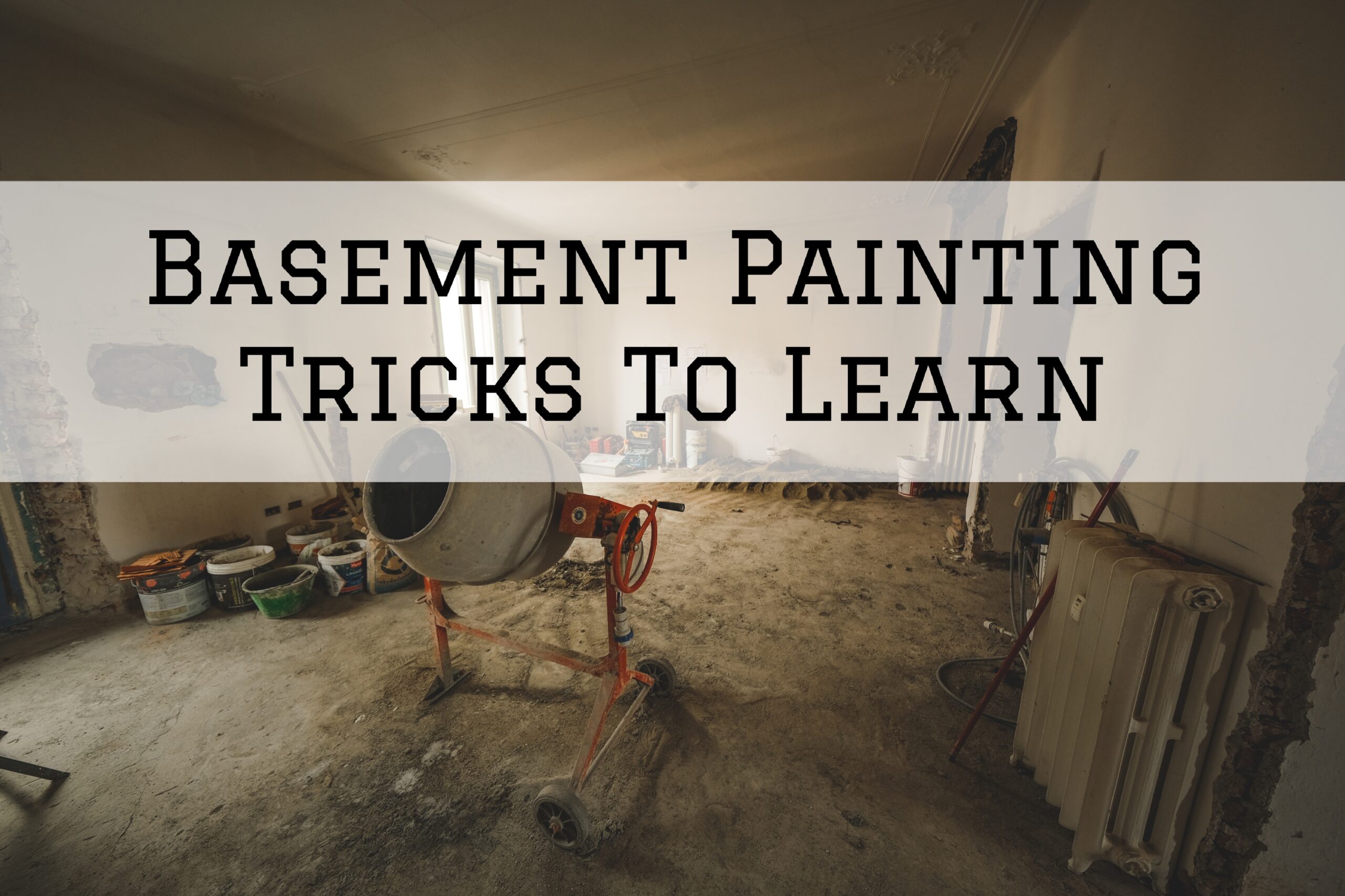 2023-04-01 Left Moon Painting Kennett Square PA Basement Painting Tricks