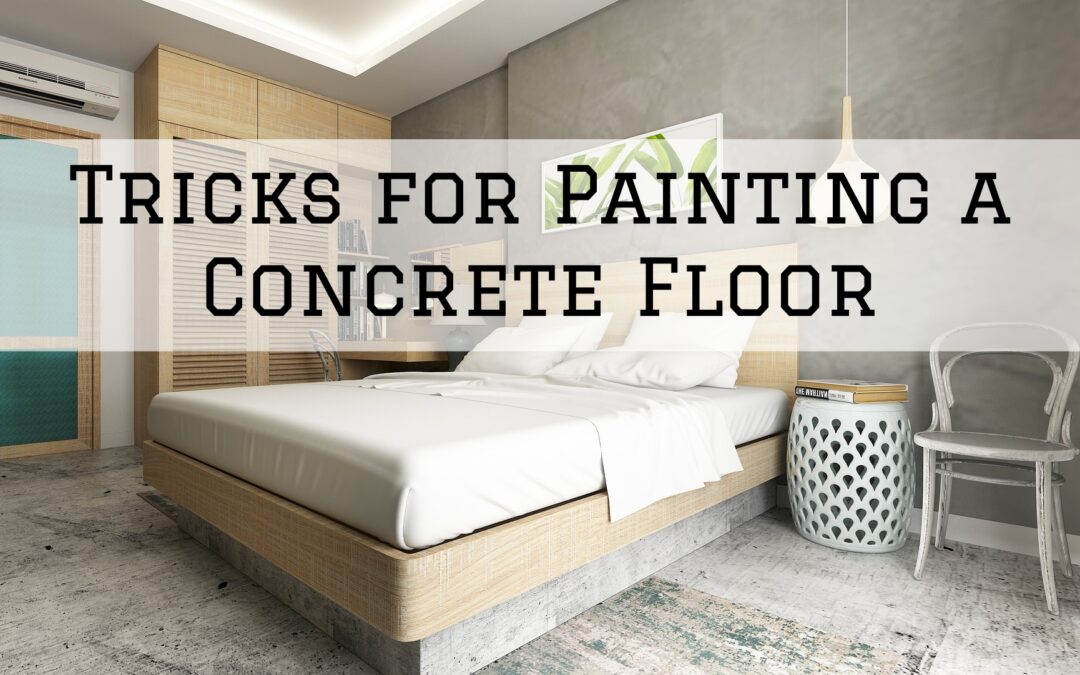 Tricks for Painting a Concrete Floor in Greenville, DE