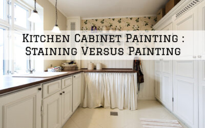Kitchen Cabinet Painting : Staining Versus Painting In Kennett Square, PA