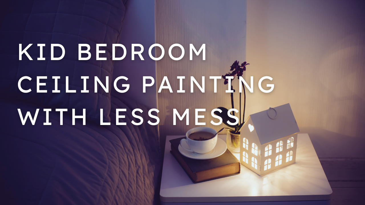 2024-02-26 Left Moon Painting Kid Bedroom Ceiling Painting With Less Mess In Chadds Ford PA