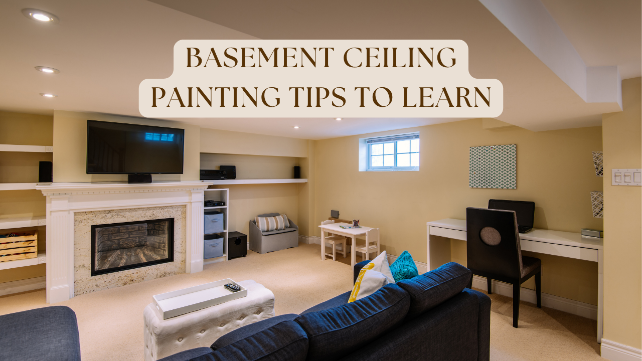 2024-03-21 Left Moon Painting Basement Ceiling Painting Tips To Learn In Unionville, PA