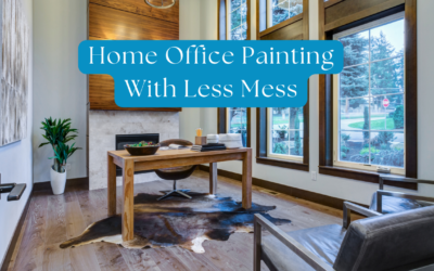 Home Office Painting With Less Mess In Unionville, PA