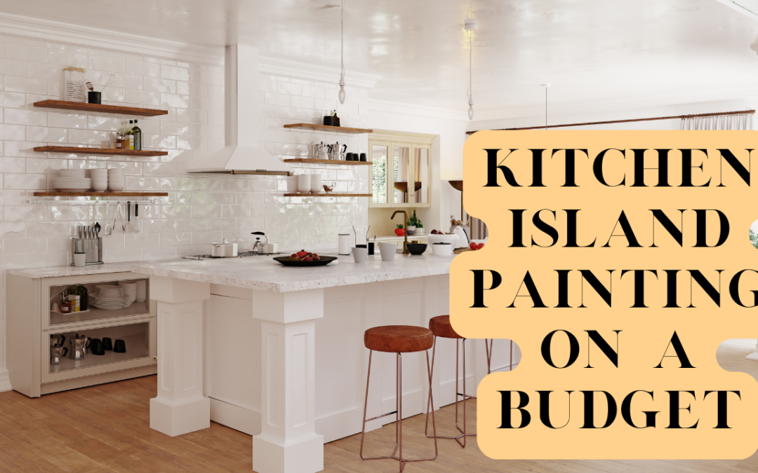 Kitchen Island Painting On A Budget In Unionville, PA