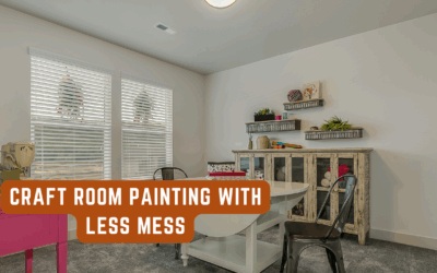 Craft Room Painting With Less Mess In West Chester, PA