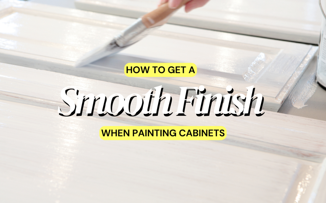 How To Get A Smooth Finish When Painting Cabinets in Chadds Ford, PA